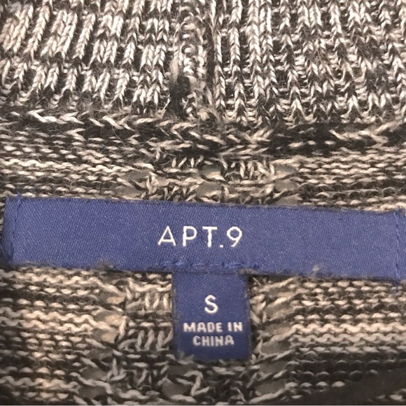 ✨2 for $5✨ Short Sleeve Open Front Sweater Cardigan Apt. 9 Size Small - Picture 3 of 8